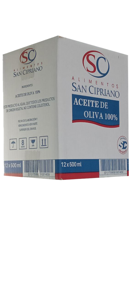 ACEITE DE OLIVA SAN CIPRIANO 12X500 ML
