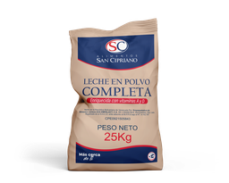 [090101005] LECHE EN POLVO COMPLETA SAN CIPRIANO (1 X 25KG)