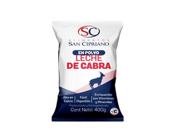 [090101012] LECHE DE CABRA EN POLVO SAN CIPRIANO (12X400GR)